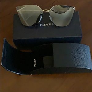 Prada PR68 TS Black Sunglasses